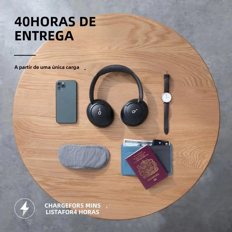 Soundcore by Anker Life Q30 Fones de ouvido híbridos